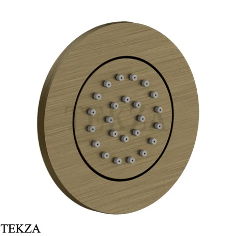 Gessi INCISO SHOWER Боковая форсунка поворотная, внешняя часть 32982-713, Antique Brass