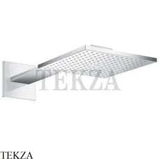 Axor ShowerSolutions Верхний душ квадратный 2jet, с душевым держателем 35310000, хром глянец