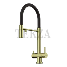 Omoikiri Kanto Смеситель для кухни 4994014 светлое золото