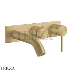 Gessi 316 BATH Смеситель для ванны, внешняя часть 54136-727, Brushed Brass (снято с производства)