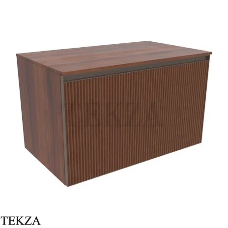 Flaminia Cubika модуль хранения подвесной 85×50×50 см, 1 ящик и внутренний ящик, орех Noce Greca