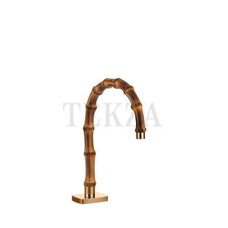 Gessi Jacqueline Излив для раковины низкий на столешницу 77021-735, бронза глянец
