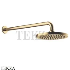 Dornbracht Верхний душ с настенным креплением 28649970-28, латунь сатин Brushed Dornbracht Верхний душ с настенным креплением 28649970-28, латунь сатин Brushed