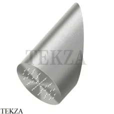 QuadroDesign Верхний душ с дождевой струей, SF044 AS, Brushed Stainless Steel