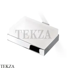 Decor Walther Corner WSS Мыльница настенная, стекло сатин-хром