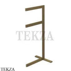 Gessi Rettangolo Стойка напольная для полотенец 20939-713, Antique Brass