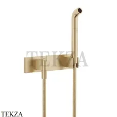 Dornbracht Лейка ламинарная для обливания с накладной панелью 27838979-46, Brushed Champagne (22kt Gold)