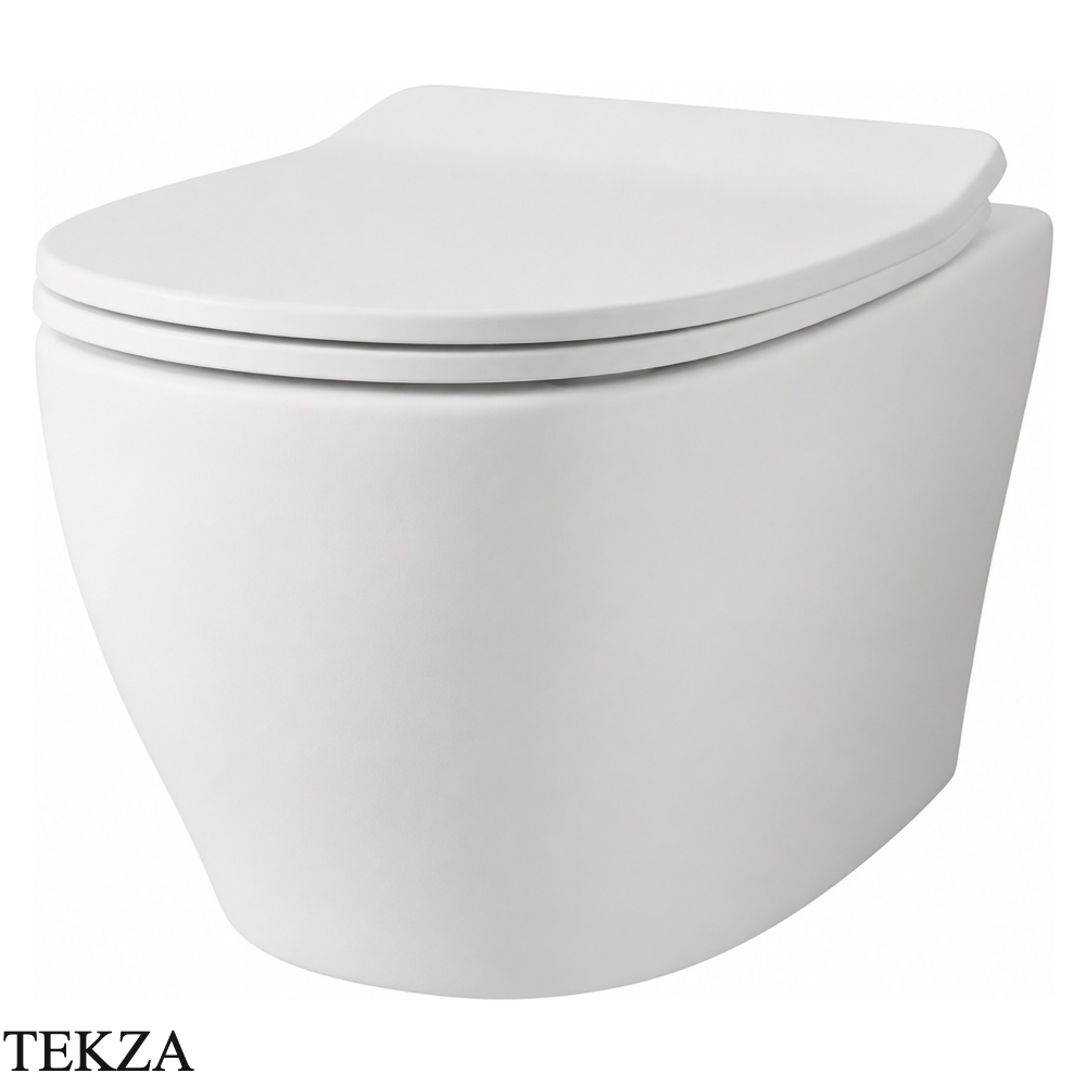 ArtCeram Ten 4.0 унитаз подвесной чаша без ободка The.Rimless TEV006 05 00, белый матовый