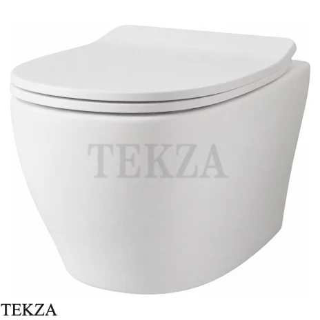 ArtCeram Ten 4.0 унитаз подвесной чаша без ободка The.Rimless TEV006 05 00, белый матовый