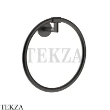 Gessi ANELLO Держатель кольцевой для полотенца 63809-707, Black Metal Brushed