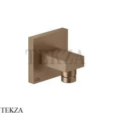 Gessi Rettangolo shower Шланговое подсоединение 20169-708, Copper Brushed