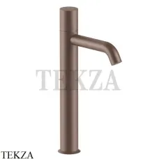 Fantini Nostromo Смеситель для раковины высокий, без донного клапана 50P9E906WF, Matt Copper PVD