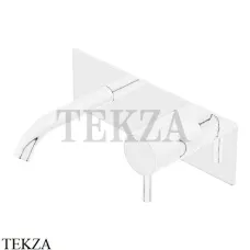 Ritmonio Diametro35 S Смеситель для раковины на планке, внешняя часть PR52AL101 C03, белый матовый