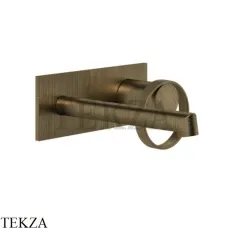 Gessi ANELLO Смеситель для раковины на планке, внешняя часть 63388-713, Antique Brass