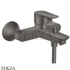 Hansgrohe Talis E Смеситель для ванны с изливом 71740340, черный хром brushed