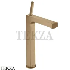 Axor Citterio Смеситель для раковины высокий 280, с донным клапаном 39020140, Brushed Bronze
