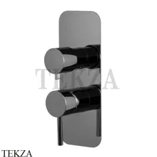 FIMA Carlo Frattini Maxima Смеситель для душа 2-3 потока F5309X6CS, Brushed black chrome FIMA Carlo Frattini Maxima Смеситель для душа 2-3 потока F5309X6CS, Brushed black chrome