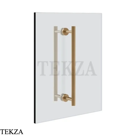 Gessi Ludovica Полотенцедержатель для крепления на стекло, 30 см 76631-726, бронза Brushed