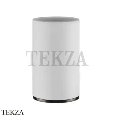 Gessi INCISO accessories Стакан настольный, композит белый 58531-707, Black Metal Brushed
