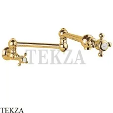 Nicolazzi Cucina Излив для кухни поворотный для холодной воды, Satin gold