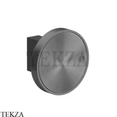 Gessi Origini Крючок одинарный для полотенца 66521-707, Black Metal Brushed