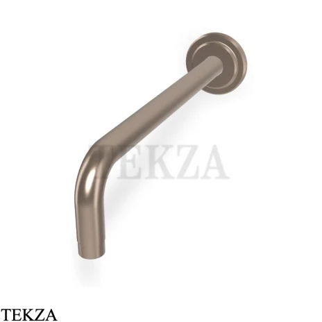 FIMA Carlo Frattini Park Line Кронштейн 30 на стену для лейки F1338KS.30, Brushed Moka Bonze PVD
