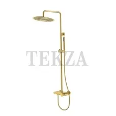 Boheme Stick Стойка-колонна для душа с изливом каскад Stick 128-MG.3 Matt Gold LINEA