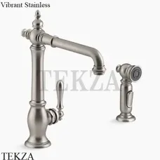 Kohler Artifacts Смеситель для кухни, с отдельным душем K-99265-VS, яркая нержавеющая сталь