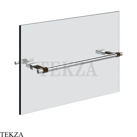 Gessi Jacqueline Полотенцедержатель для крепления на стекло, 30 см 77511-031, хром глянец