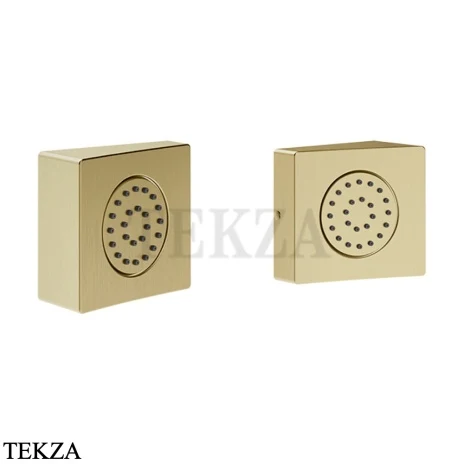 Gessi Haute Culture Shower Боковые форсунки, внешняя часть 57572-727, шампань Brushed