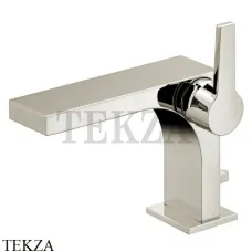 Keuco EDITION 11 Смеситель для раковины 110, с донным клапаном 51104050000, Никель шлифованный