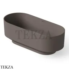 Dea Design Shadow Ванна отдельностоящая овальная 170x72 Solid Surface DD8675 1700 6, Grey Brown №6