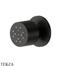 Newform Боковая регулируемая круглая форсунка 553.M0.077, Carbon Satin