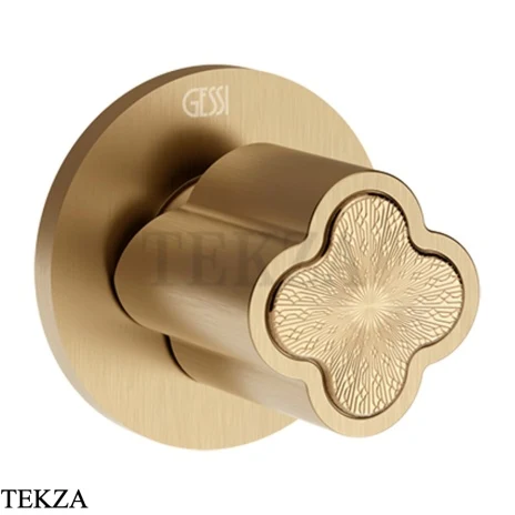 Gessi Ludovica Смеситель-рычаг управления, внешняя часть 76209-726, бронза Brushed