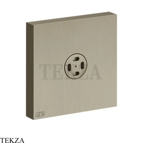 Gessi Rettangolo shower BODY JETS Боковая форсунка с распылителем 32979-149, Finox Brushed Nickel