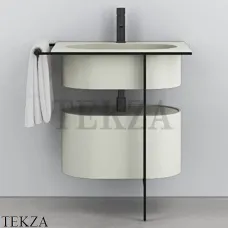Cielo Kyros Модульная система умывальника с тумбой, Pomice-черный Cielo Kyros Модульная система умывальника с тумбой, Pomice-черный