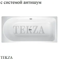 BETTE BETTEOCEAN Ванна, область ног ванны справа, перелив сзади 8854-000 AR, система антишум, белый глянец