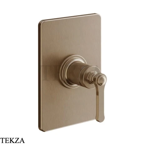 Gessi VENTI20 Смеситель для душа, 1 поток, внешняя часть 65061-708, Copper Brushed PVD