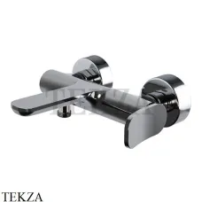 FIMA Carlo Frattini FLO Смеситель для ванны, без гарнитура, F3804/1CN, Black chrome