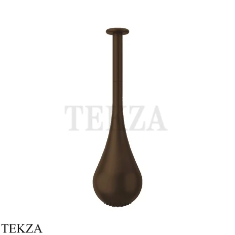 Gessi Goccia Потолочная каплевидная душевая лейка под размер 33753-845, Dark Bronze