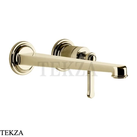 Gessi VENTI20 Смеситель для раковины длинный, внешняя часть 65088-710, Brass PVD