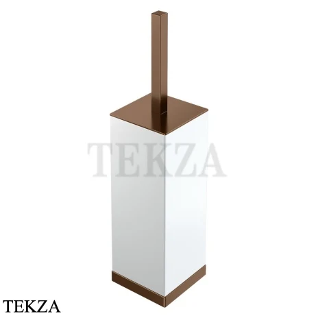 Boheme Qubic Туалетный ёршик напольный, композит, 10949-BRB, brushed bronze