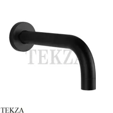 Gessi Emporio Via Tortona Излив для ванны настенный длинный 23 см 38787-299, Black XL