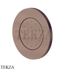 Newform Боковая форсунка круглая, встраиваемая 562E.59.067, PVD Br. Copper Bronze