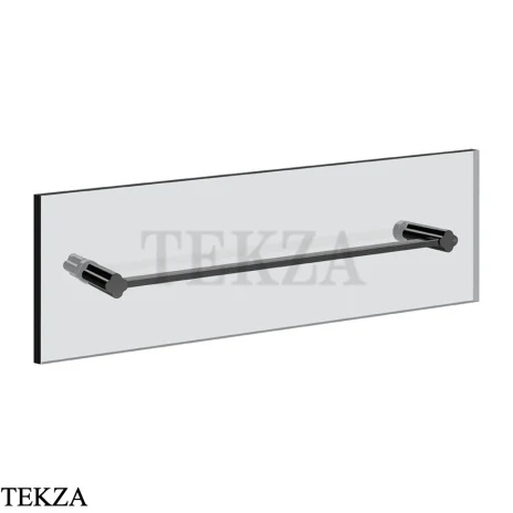 Gessi Ludovica Полотенцедержатель для крепления на стекло, 45 см 76513-706, black хром глянец