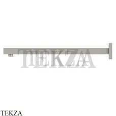 Newform Кронштейн для душа квадратный настенный L=420 26585.M0.070, Titanium Satin