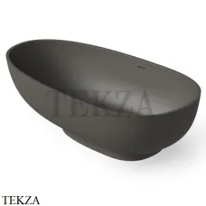 Dea Design Modern Ванна отдельностоящая овоидной формы 180x94 Solid Surface DD8616 1800 5, Graphite №5