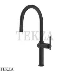 Gessi KITCHEN Habito Смеситель для кухни однорычажный с лейкой 60672-299, Matte Black