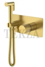 Boheme Stick Гигиенический душ со смесителем Stick 127-MG.2 Matt Gold c ручкой TOUCH