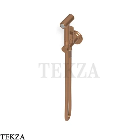 FIMA Carlo Frattini Collettivita Гидроершик WC, шланг 120 см, F1320/4ZS, Brushed Amber Bronze
